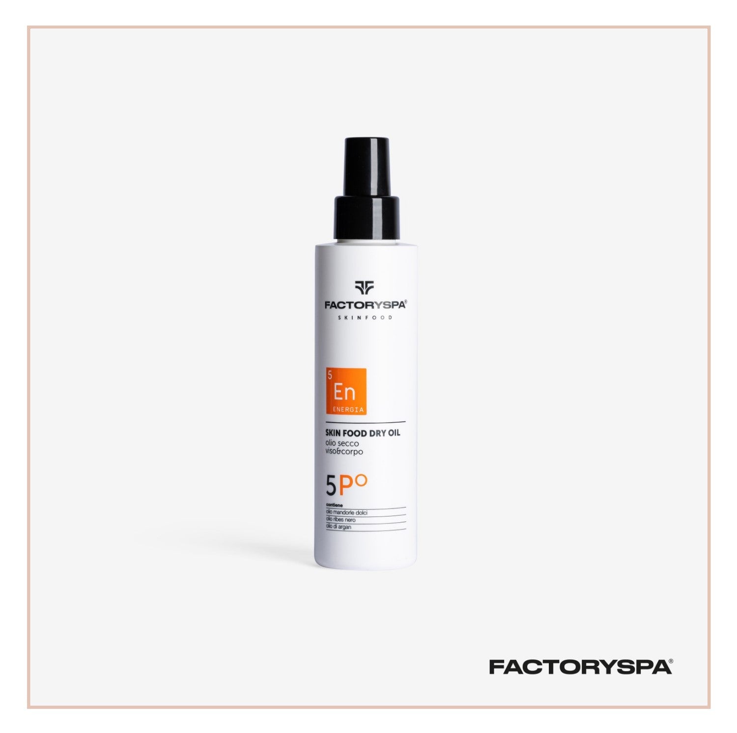 5PO SKIN FOOD DRY OIL / Olio secco viso&corpo