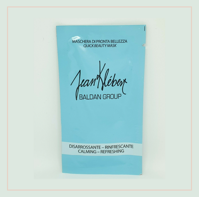 Maschera Viso Monouso Disarrossante - Rinfrescante