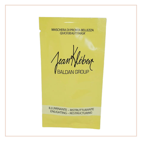 Maschera Viso Monouso Illuminante - Ristrutturante