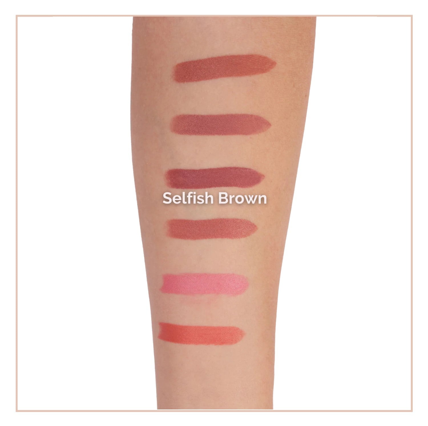 Absolute Natural Lipstick Selfish Brown - Rossetto Marrone