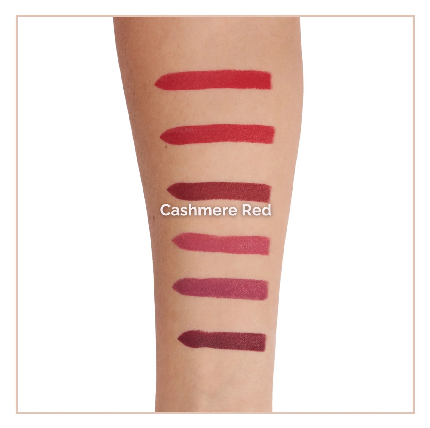 Absolute Natural Lipstick Cashmere Red - Rossetto Rosso