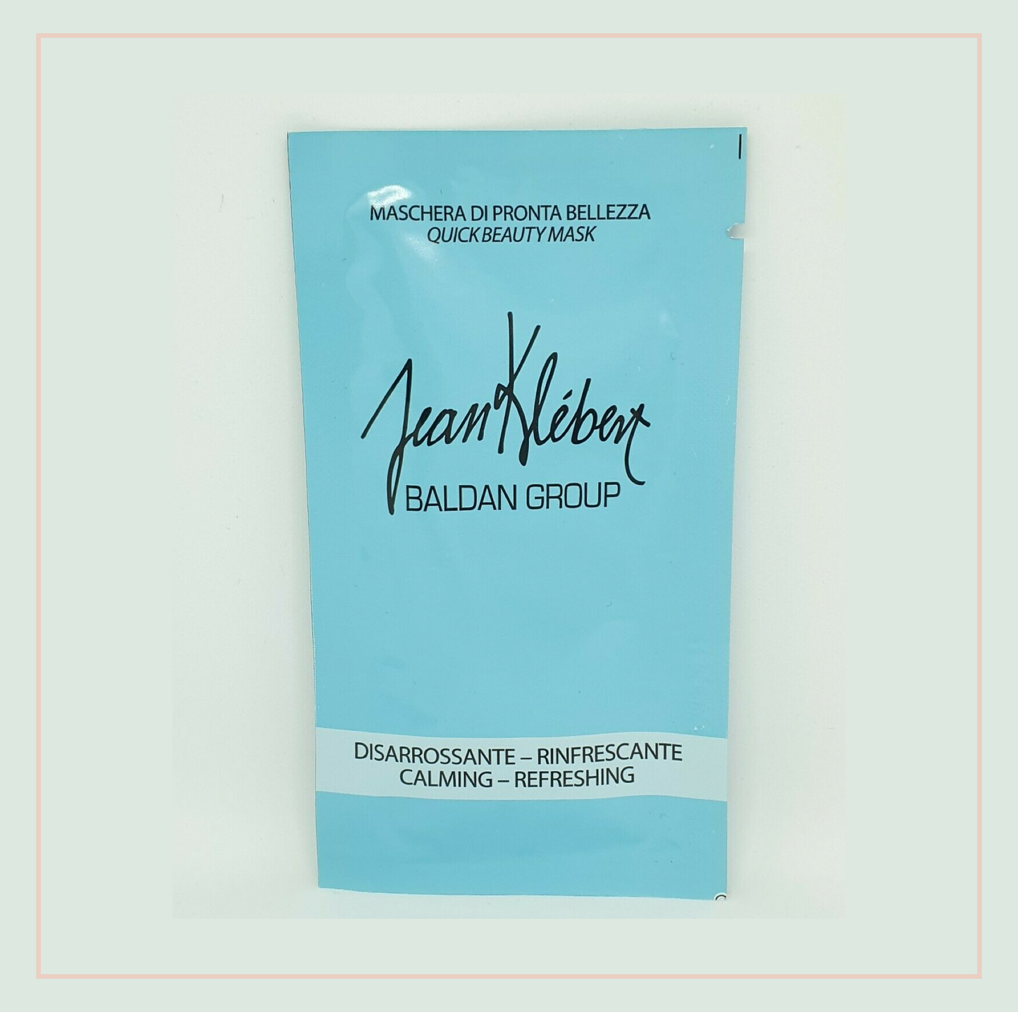Maschera Viso Monouso Disarrossante - Rinfrescante